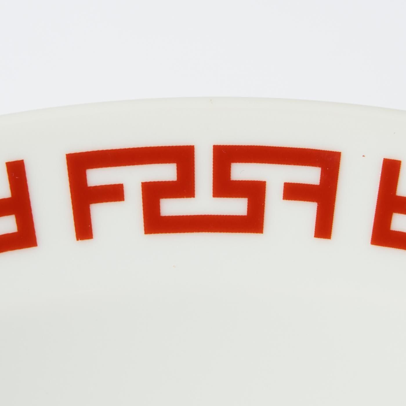 FreshService * FDS254-99289 RAMEN BOWL * White/Red