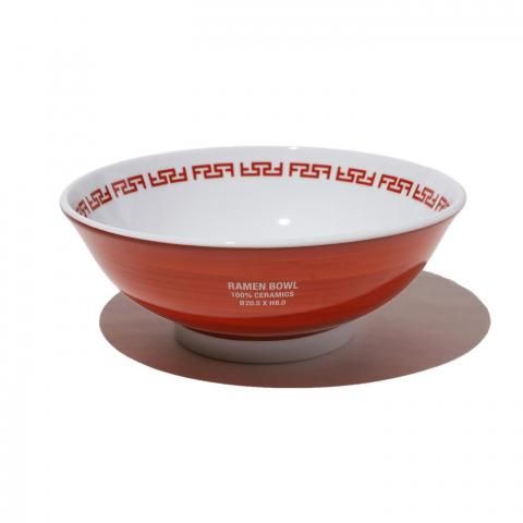 FreshService * FDS254-99289 RAMEN BOWL * White/Red