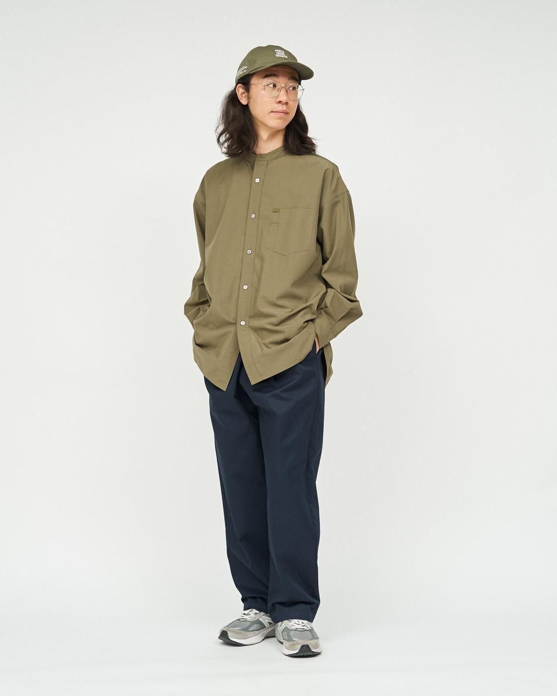FreshService * SERVICE WORK BAND COLLAR SHIRT(5Ÿ)
