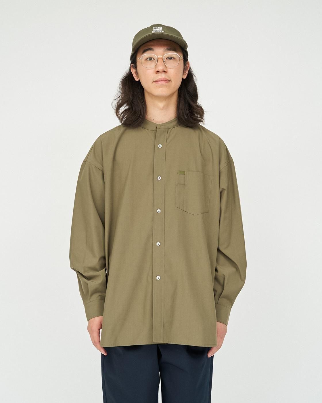 FreshService * SERVICE WORK BAND COLLAR SHIRT(5Ÿ)