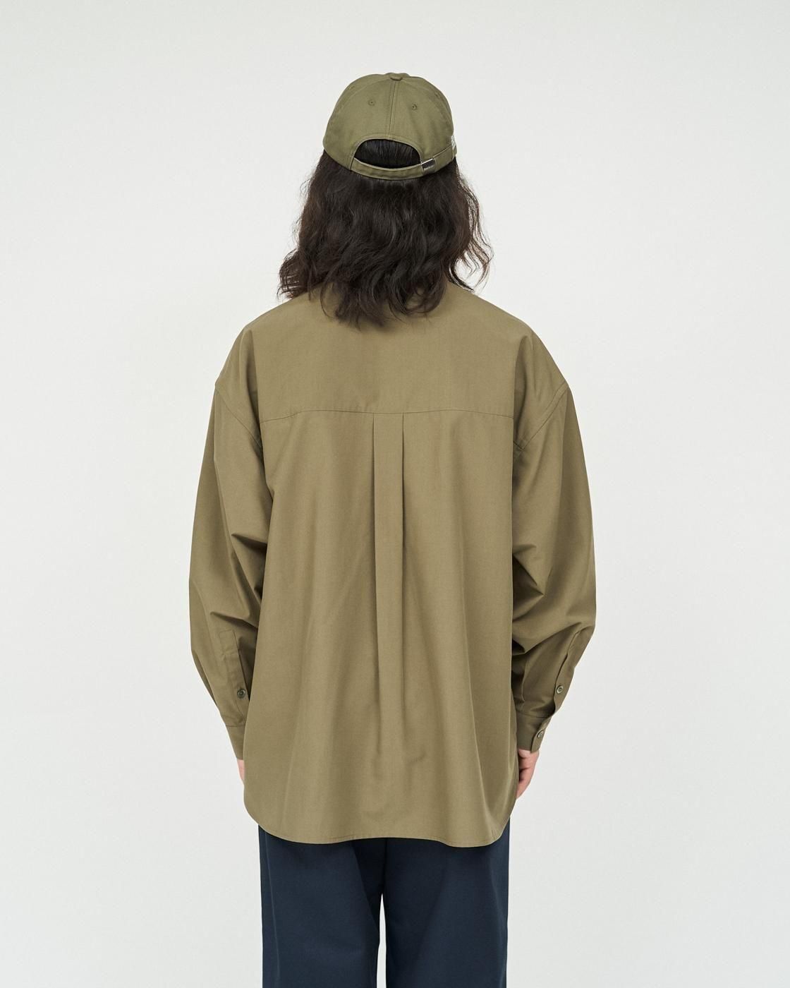 FreshService * SERVICE WORK BAND COLLAR SHIRT(5Ÿ)