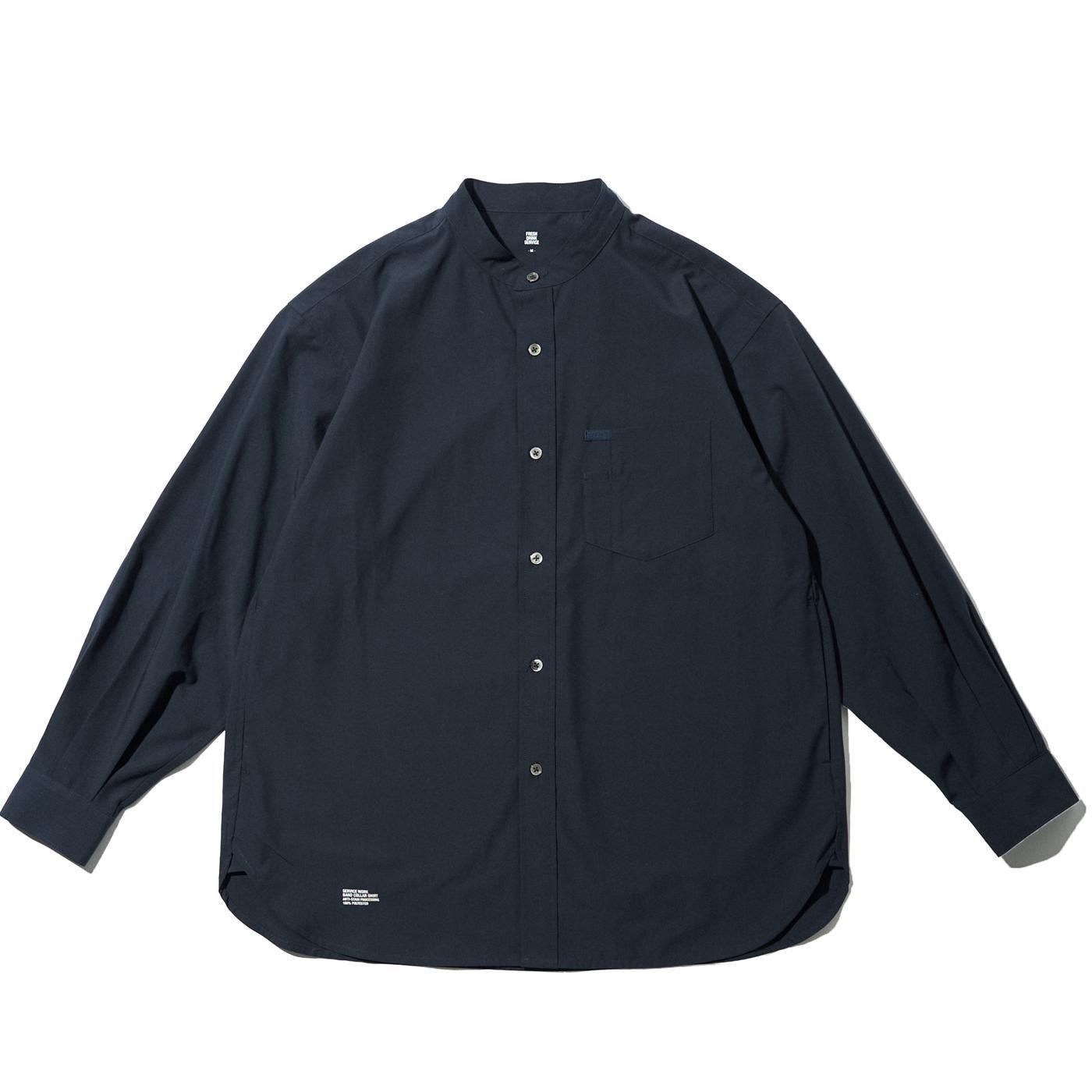FreshService * SERVICE WORK BAND COLLAR SHIRT(5Ÿ)