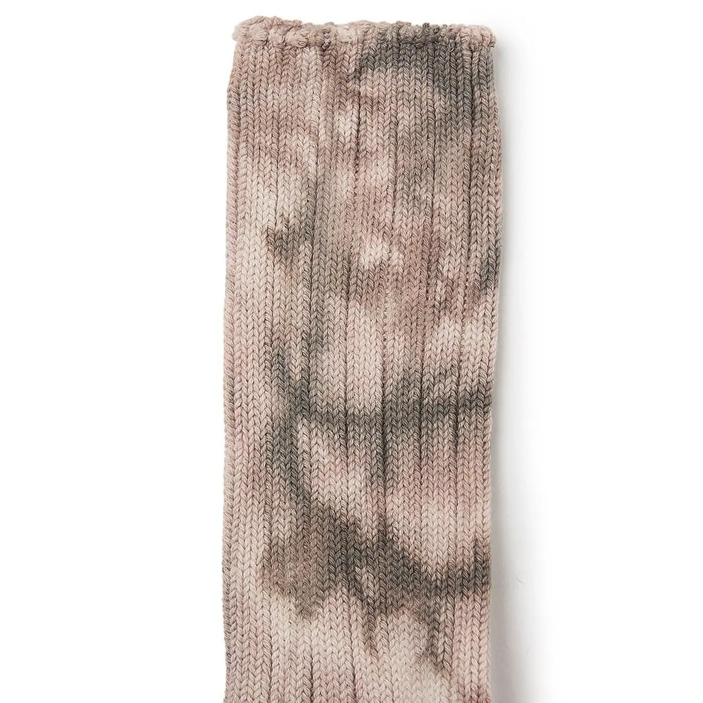 hobo * HB-SO4602 TIE-DYED CREW SOCKS(3色展開)