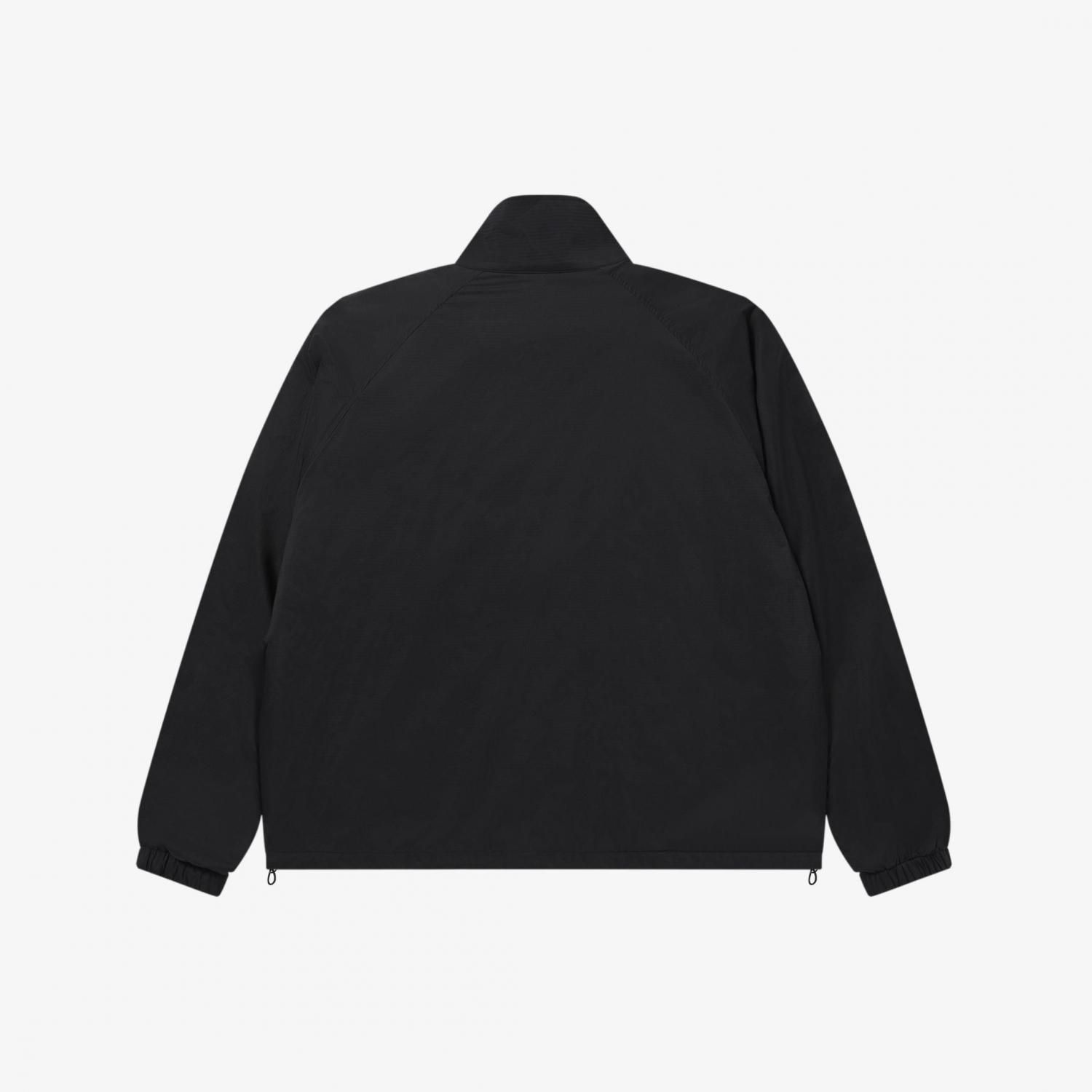 ANCHOR INC. * BOLD LOGO RIPSTOP TRACK JACKET * Black | public