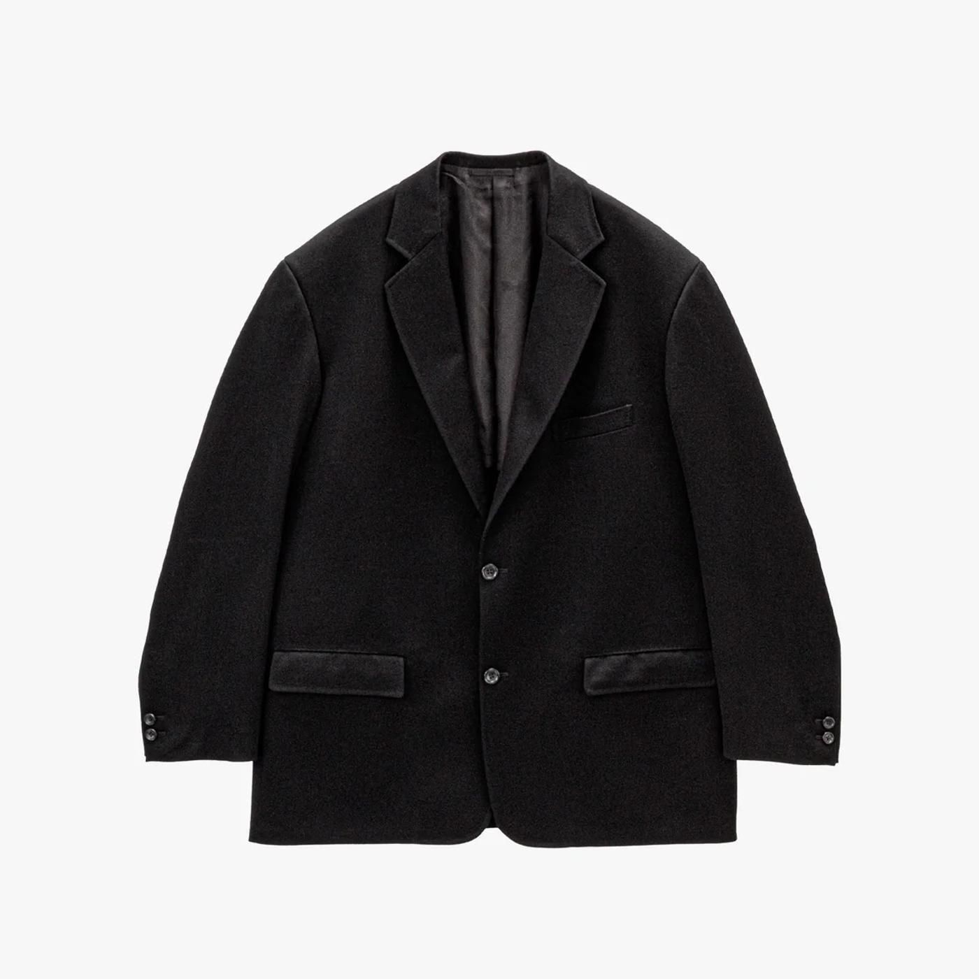 Graphpaper * GM261-20212B Wool Doeskin Jacket * Black