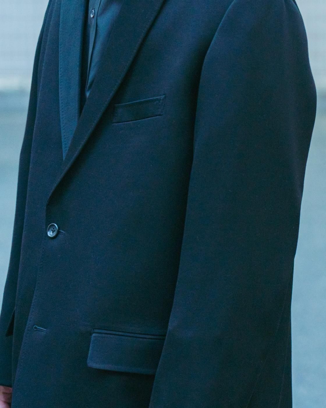 Graphpaper * GM261-20212B Wool Doeskin Jacket * Black