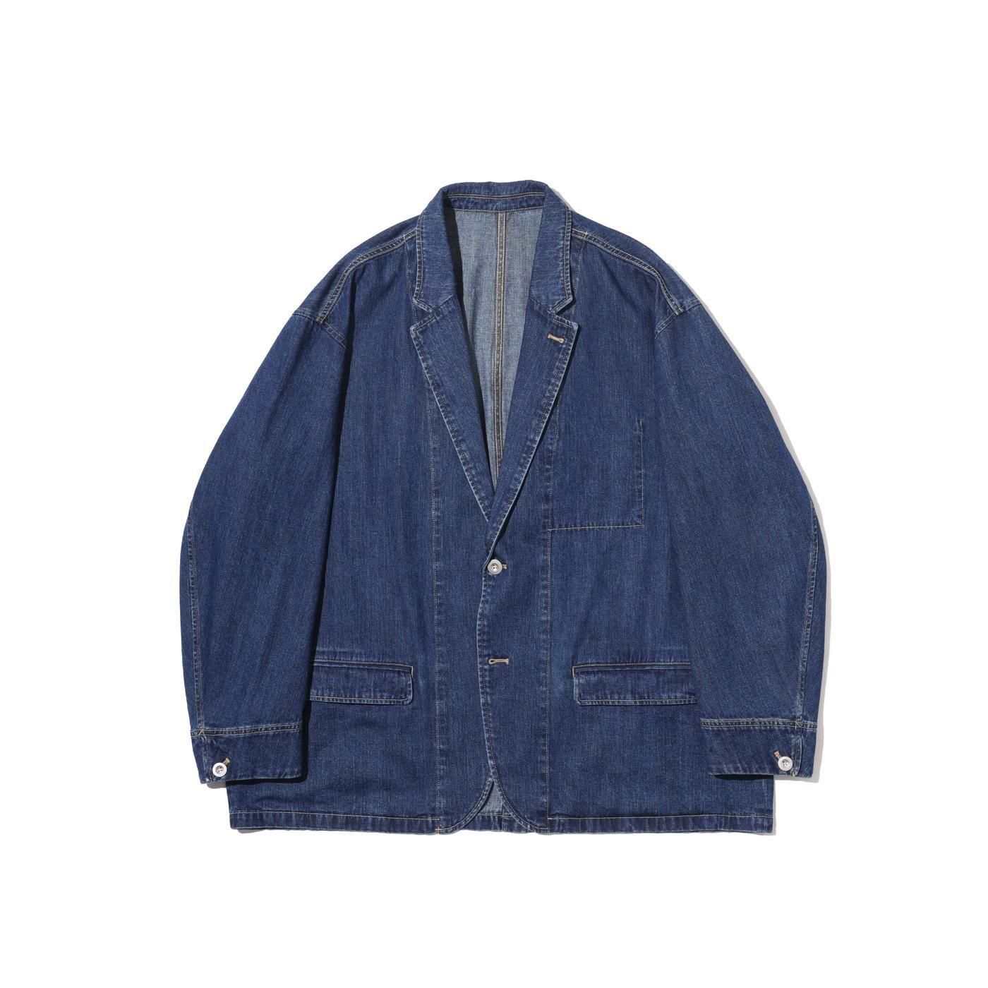 FreshService * FSC261-20264FB WORKERS DENIM JACKET * Fade Indigo