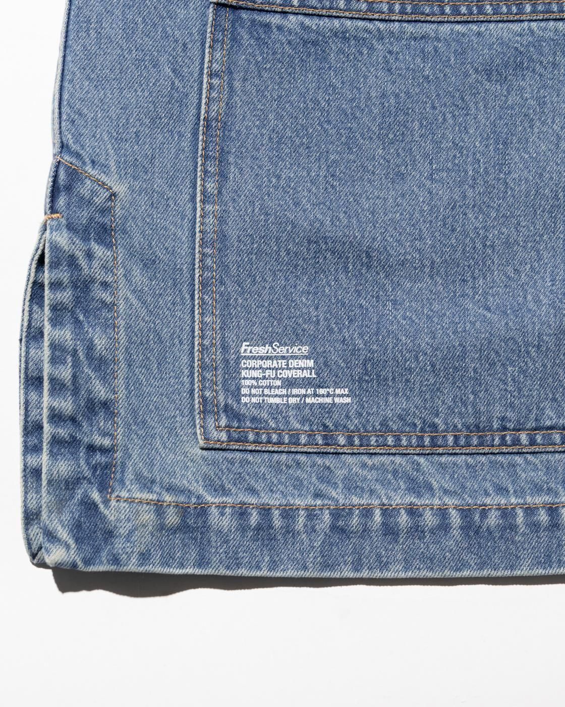 FreshService * FSC261-20125FB CORPORATE DENIM KUNG-FU COVERALL(2色展開)