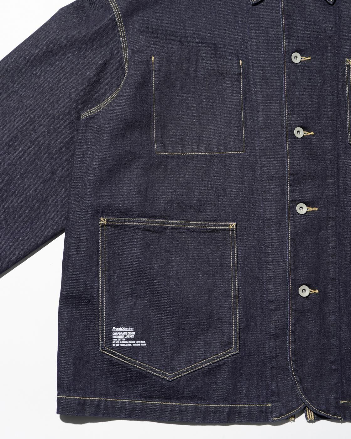 FreshService * FSC261-30210OB CORPORATE DENIM ENGINEER JACKET * OneWash