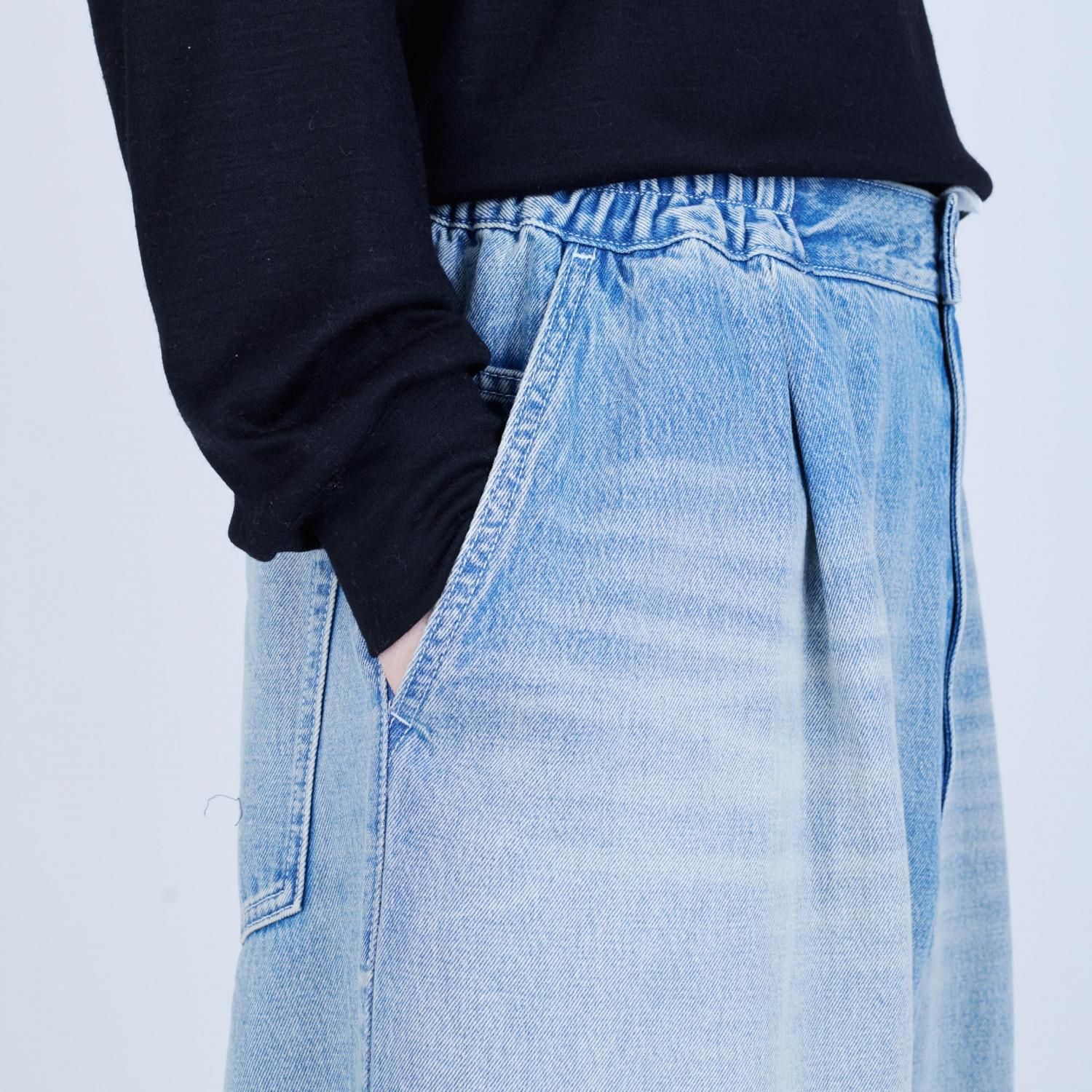 UNTRACE * _237 Wide Denim Pants(26SS Collection) * Fade