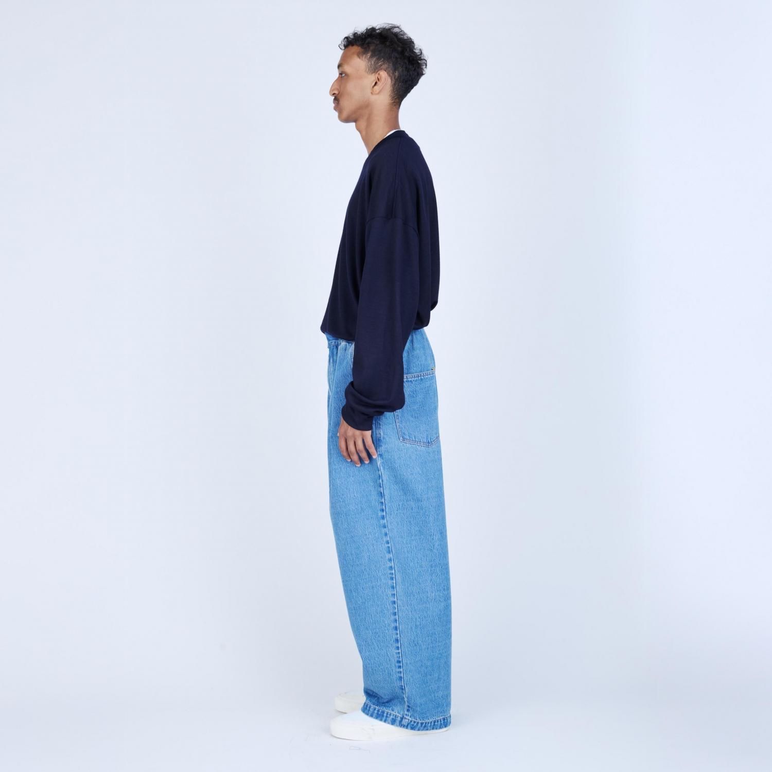 UNTRACE * _238 Wide Denim Pants(26SS Collection) * Light Fade