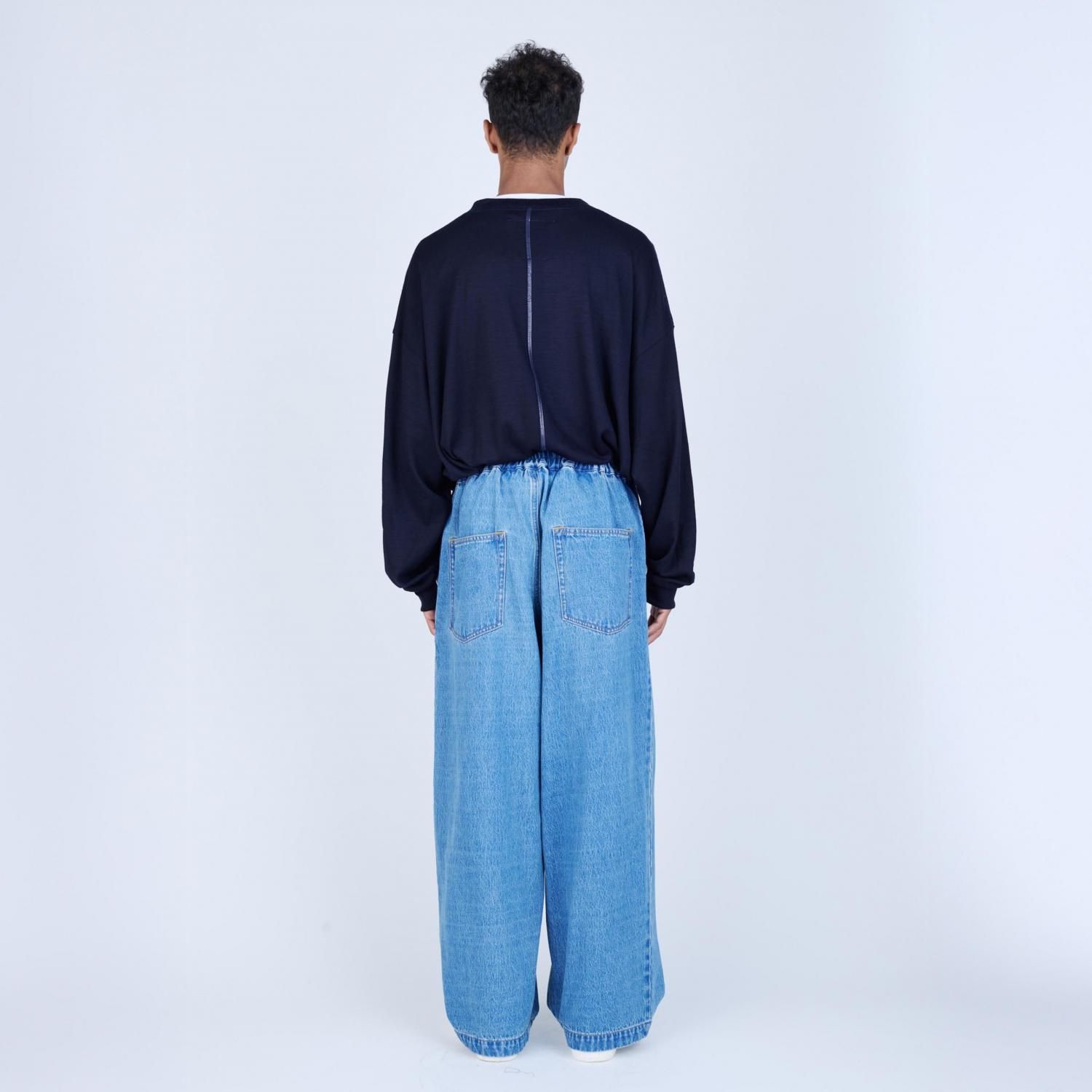 UNTRACE * _238 Wide Denim Pants(26SS Collection) * Light Fade