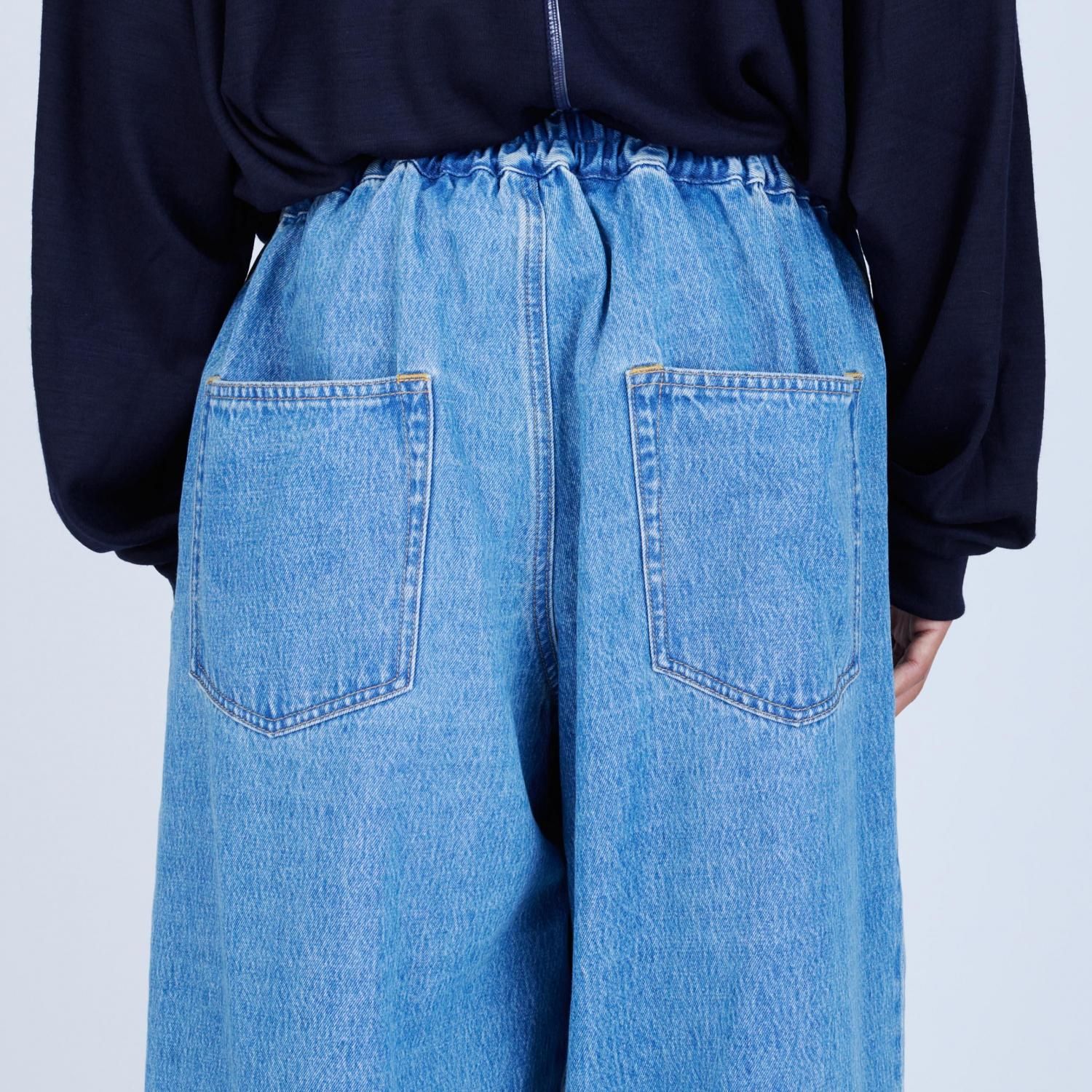 UNTRACE * _238 Wide Denim Pants(26SS Collection) * Light Fade