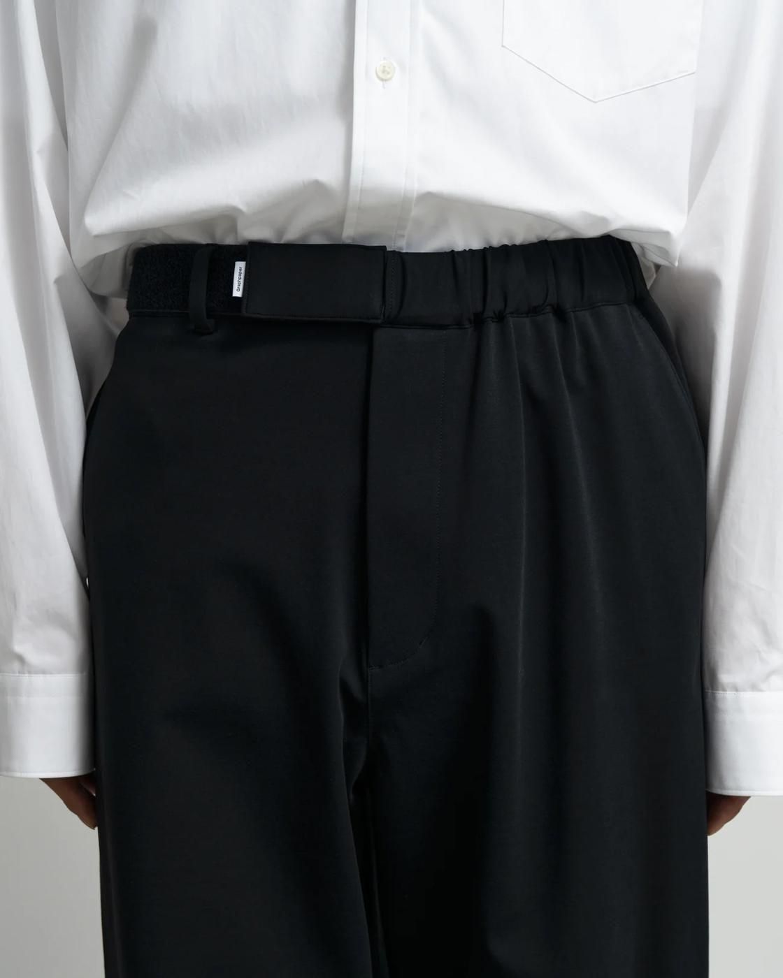 Graphpaper * GM261-40042B Compact Ponte Wide Tapereds Chef Pants(3色展開)