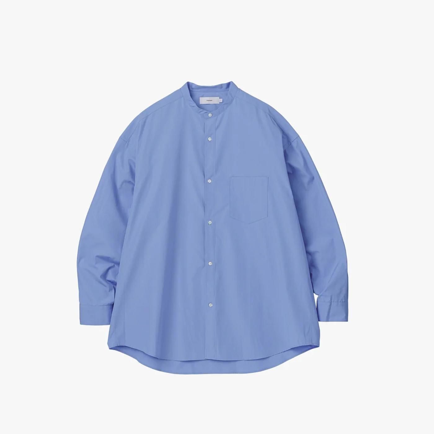 Graphpaper * GM261-50030B High Count Regular Collar Round Cut Oversied Shirt(4色展開)