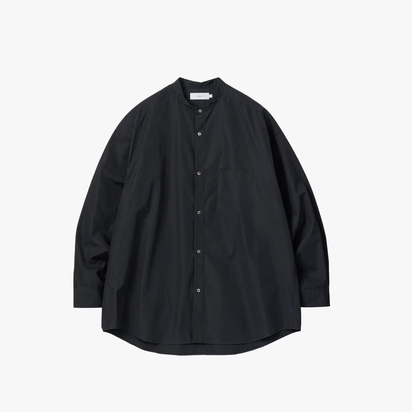 Graphpaper * GM261-50030B High Count Regular Collar Round Cut Oversied Shirt(4色展開)