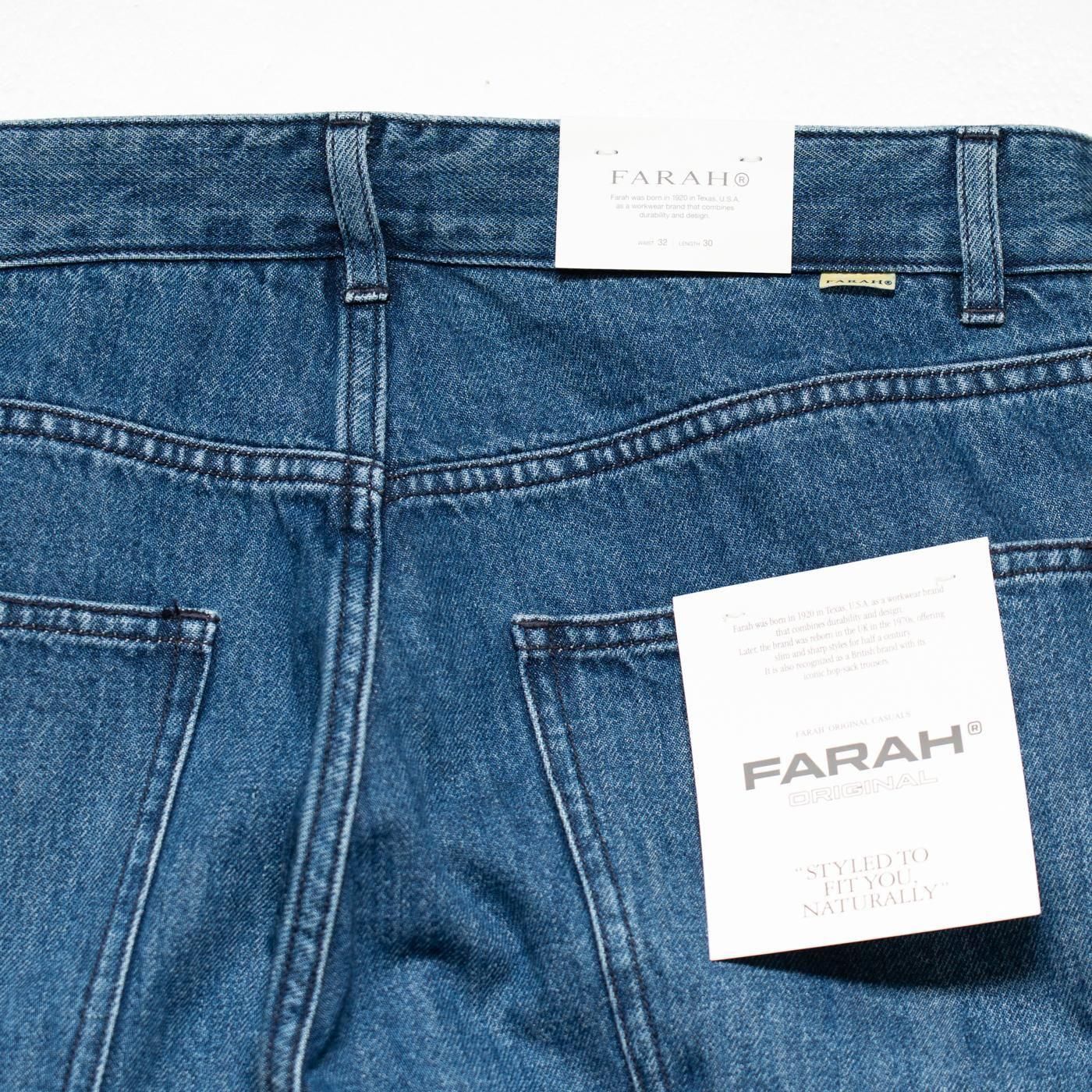 FARAH Ultra Wide Baggy Pants * IndigoVintage | public