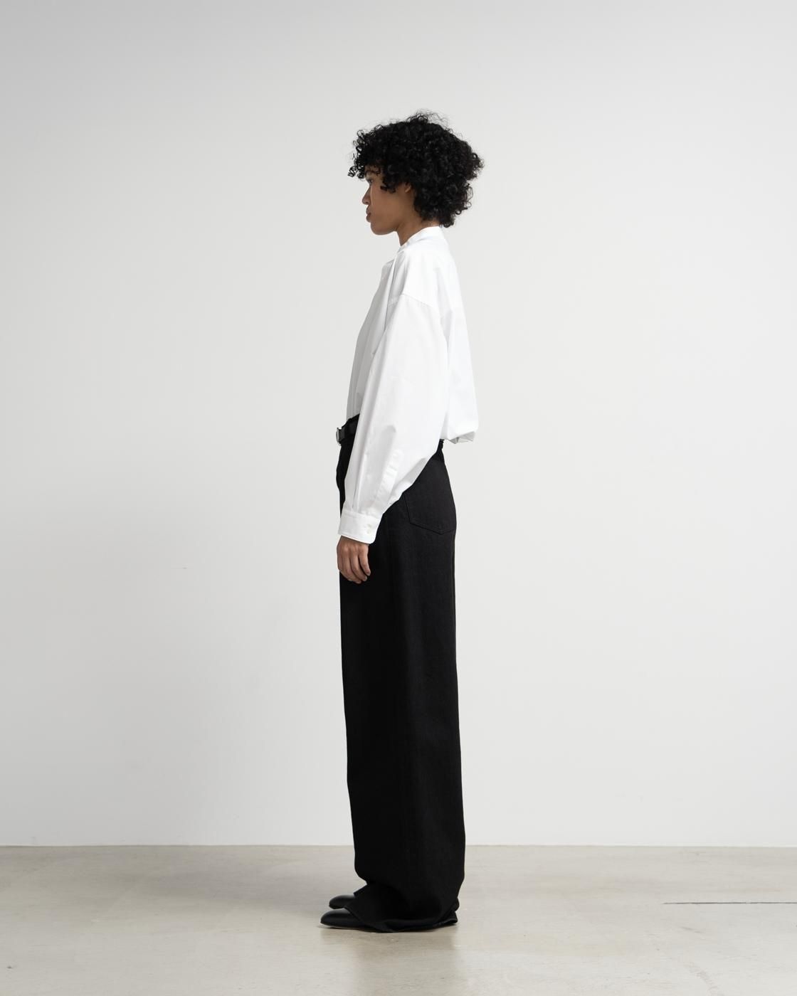 Graphpaper * Selvage Denim Two Tuck Wide Pants (2色展開) | public