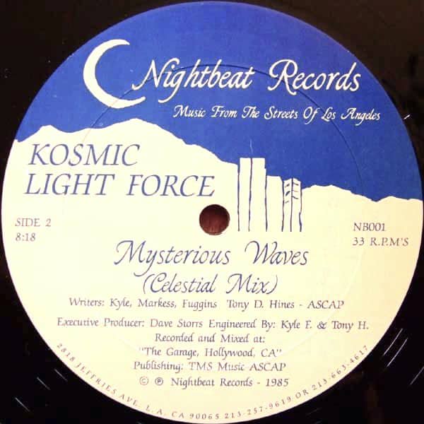 KOSMIC LIGHT FORCE / Mysterious Waves (12 inch) - other images