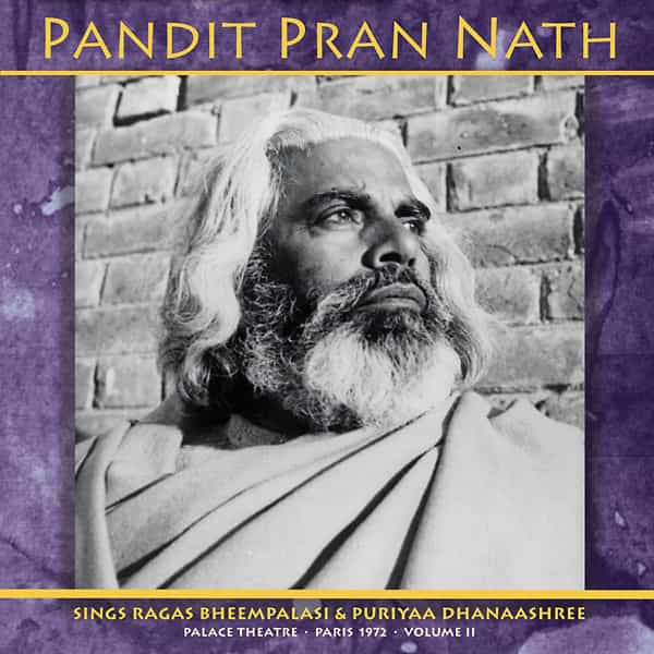 PANDIT PRAN NATH / Palace Theatre Paris 1972 Volume II (2LP