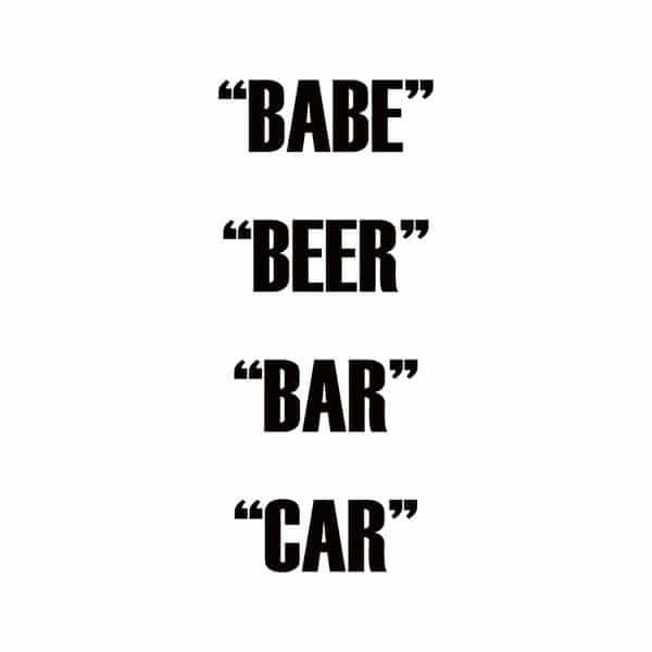 DUAL ACTION / Babe Beer Bar Car (2LP) Cover