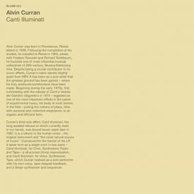 ALVIN LUCIER / Still And Moving Lines Of Silence In Families