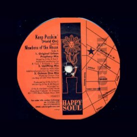 MEMBERS OF THE HOUSE / Keep Pushin' (Hold On) (12 inch)