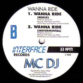 MC DJ / Wanna Ride (12 inch-used)