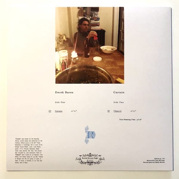 DEREK BARON / Curtain (LP) - other images