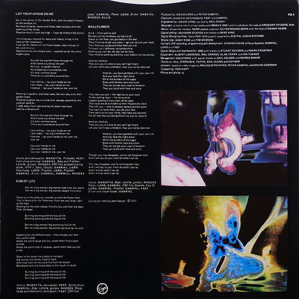 PETER GABRIEL / Peter Gabriel 4 (LP-used) - other images
