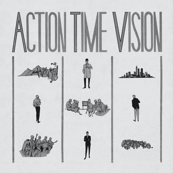 ALTERNATIVE TV / Action Time Vision (LP white vinyl)