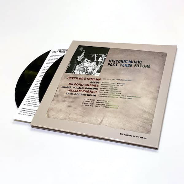 PETER BROTZMANN, MILFORD GRAVES, WILLIAM PARKER / Historic Music Past Tense Future (2LP) - other images 2
