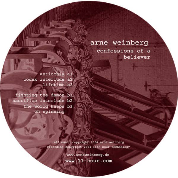 ARNE WEINBERG / Confessions Of A Believer (12 inch-used)