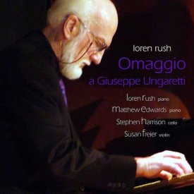LOREN RUSH / Omaggio A Giuseppe Ungaretti (CD) - sleeve image