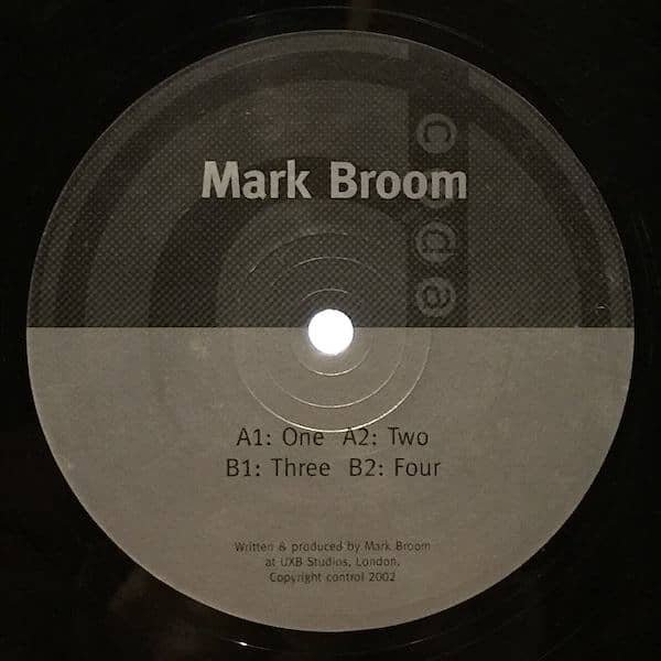 MARK BROOM / One (12 inch-used) Cover
