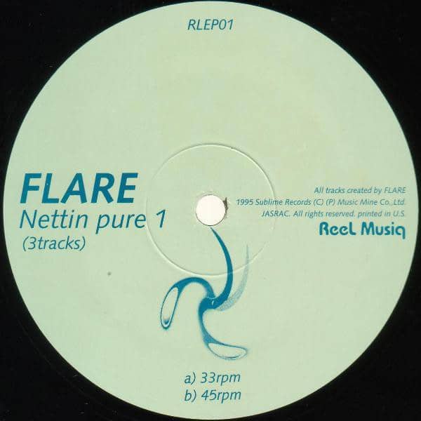 FLARE / Nettin Pure 1 (12 inch-used) Cover