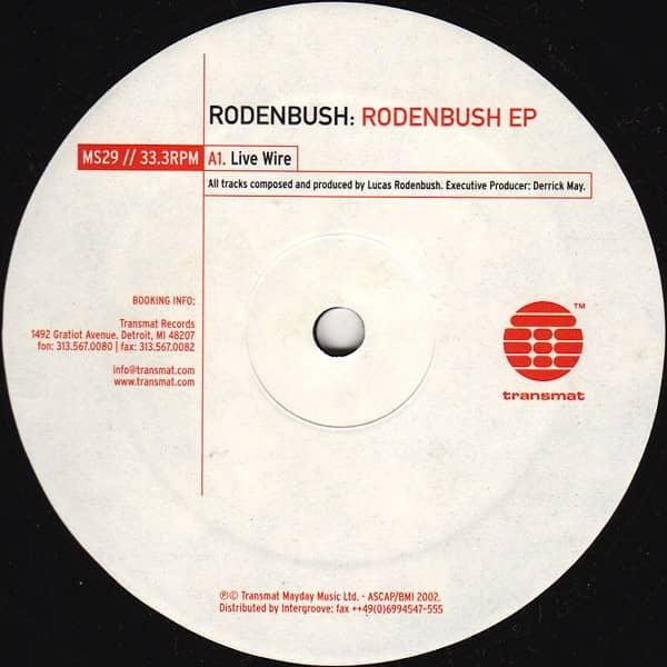 RODENBUSH / Rodenbush EP (12 inch-used) - cover photo