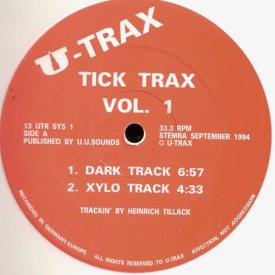 HEINRICH TILLACK / Tick Trax Vol. 1 (12 inch-used)