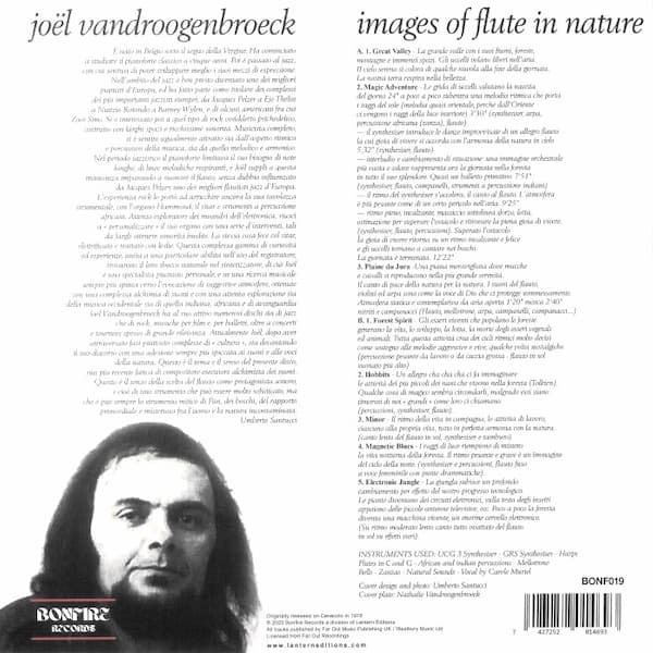 JOEL VAN DROOGENBROECK / Images Of Flute In Nature (LP) - other images