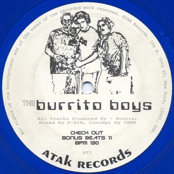 THE BURRITO BOYS / Snackers Delight / Check Out (12 inch) - other images