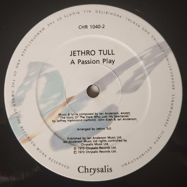 ずっと気になってた TULL JETHRO | STORE15NOV - 中古盤 | Play Passion A 洋楽