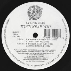 EVELYN JEAN / Town Near You (12 inch-used) - sleeve image