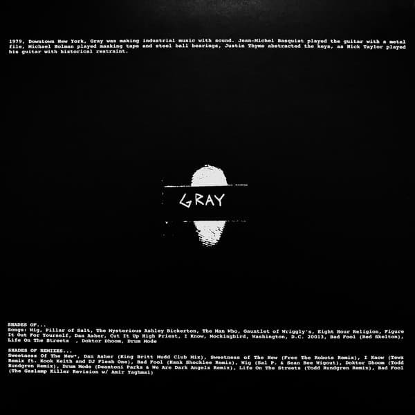 GRAY / Shades Of... (CD / LP / 3LP) - other images