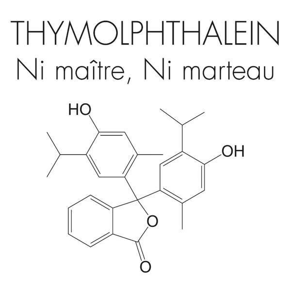THYMOLPHTHALEIN / Ni Maitre, Ni Marteau (LP) - cover photo