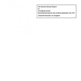 THROBBING GRISTLE / The Second Annual Report (CD/LP)