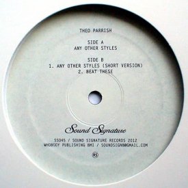 THEO PARRISH / Any Other Styles (12inch)