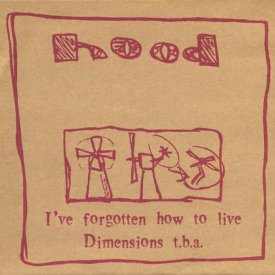 HOOD / I've Forgotten How To Live (7 inch EP)