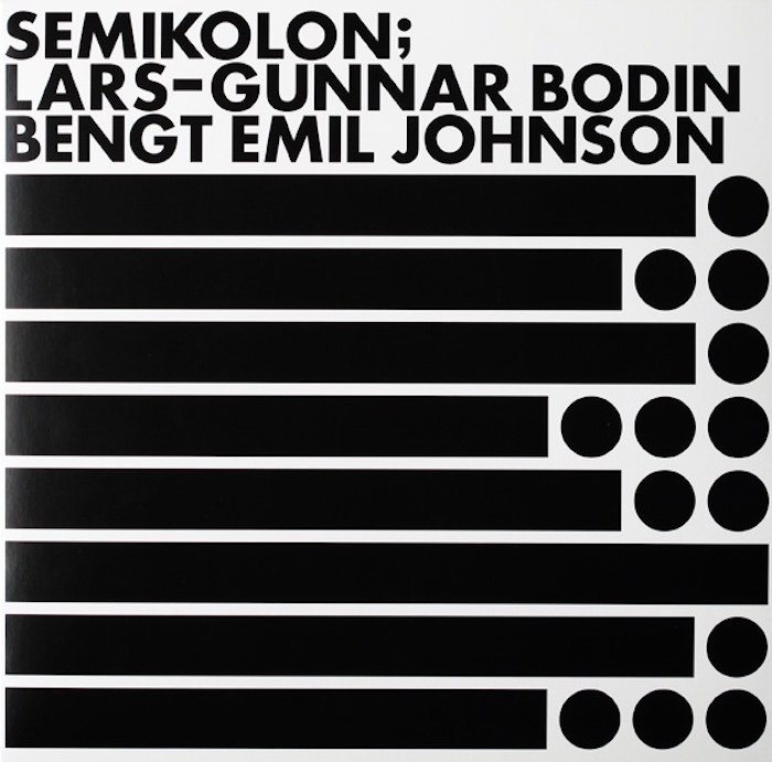 LARS-GUNNAR BODIN / BENGT EMIL JOHNSON / Semikolon (LP)