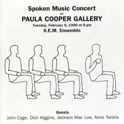 S.E.M. ENSEMBLE / spoken music concert at PAULA COOPER GALLERY (CD)