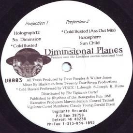 DAVE PEOPLES & WALT J / Diminsional Planes (12 inch)